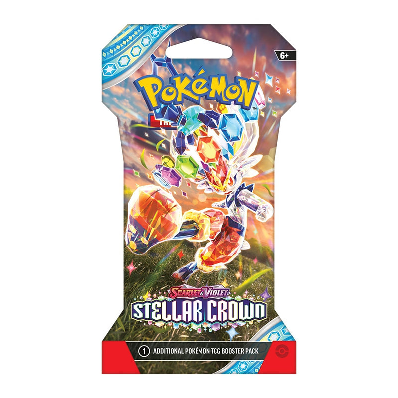 Pokémon: Scarlet & Violet 7: Stellar Crown Cinderace Ex [190-85901] 10 Card Sleeved Boosters Pack