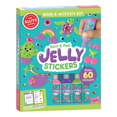 Paint And Peel Jelly Stickers Box Set