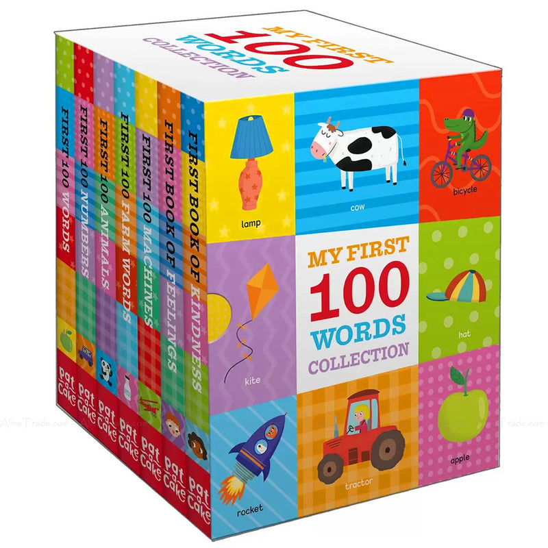 My First 100 Words Collection 7 Book Box Set