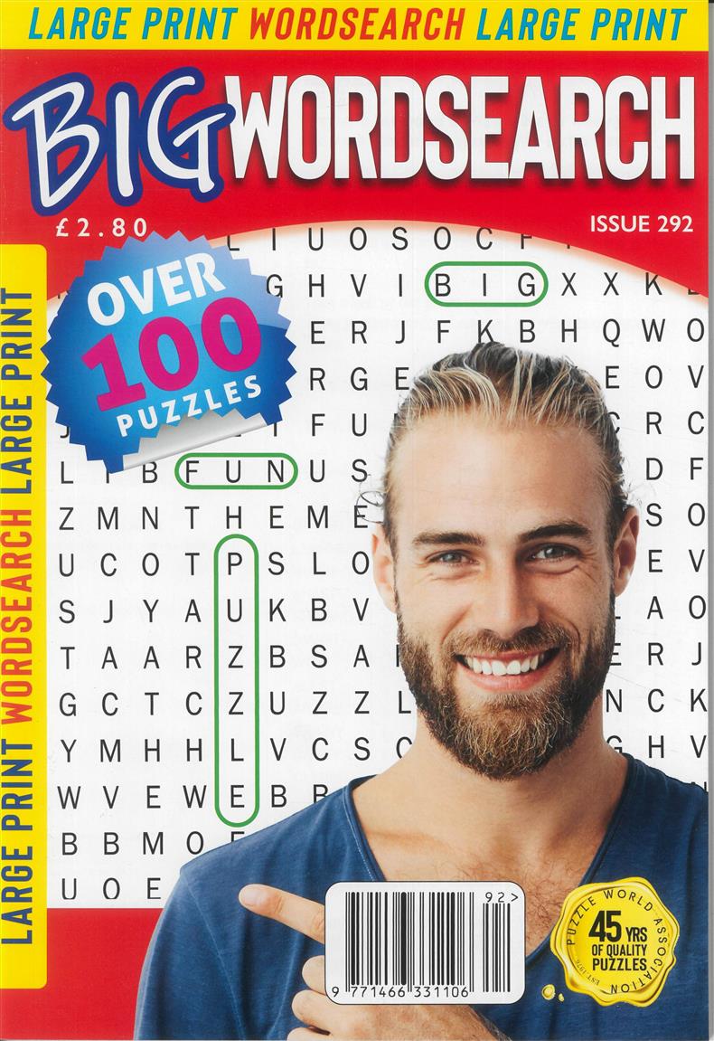 Big Wordsearch Issue 292