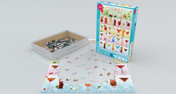 Cocktails 1000 Piece Puzzle