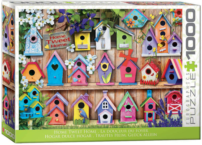 Home Tweet Home: Birdhouses 1000 Piece Jigsaw Puzzle