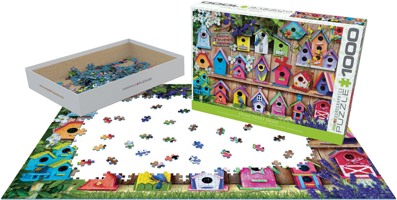 Home Tweet Home: Birdhouses 1000 Piece Jigsaw Puzzle