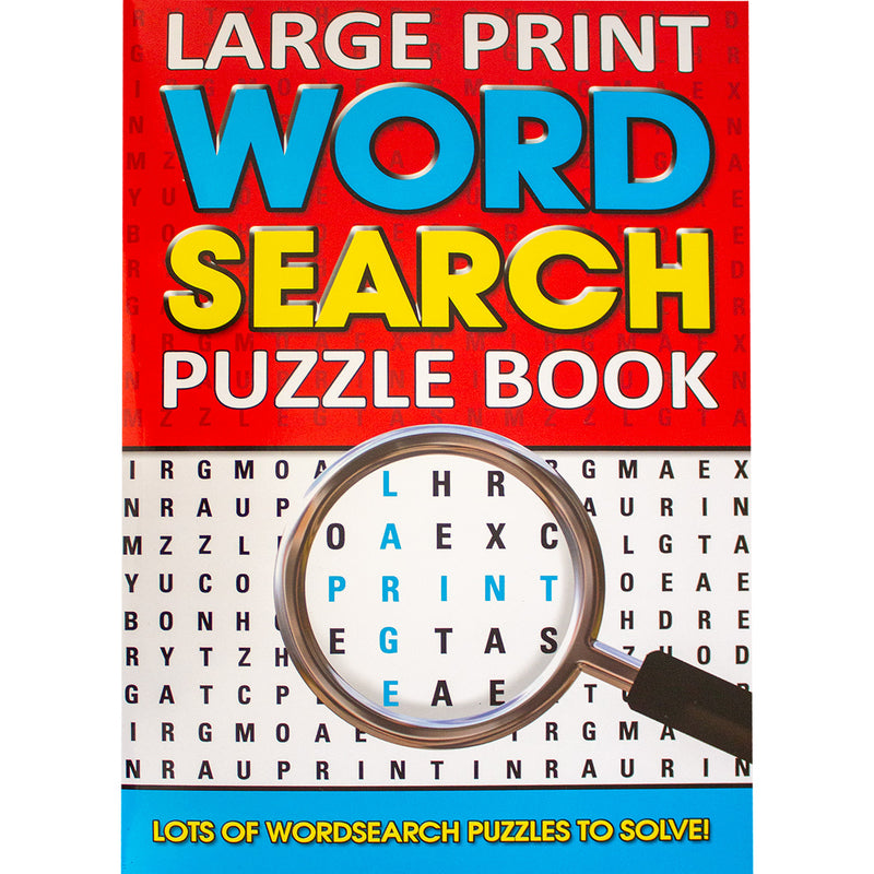 Large Print Wordsearch Puzzle Book