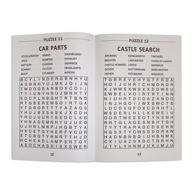 Large Print Wordsearch Puzzle Book