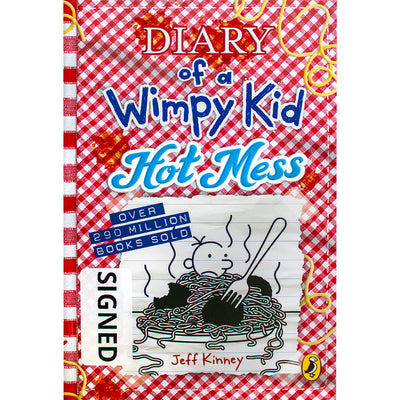 Diary of a Wimpy Kid: Hot Mess (Signed Copy)