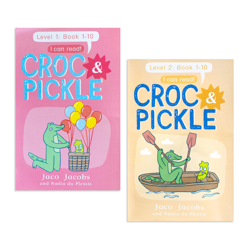 Croc and Pickle Level 1 + 2 (Books 1-20) Pack