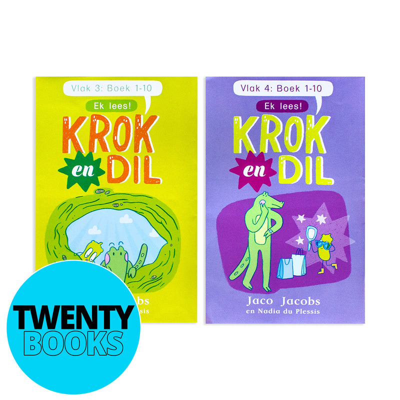 Krok en Dil Vlak 3+4 20 Boek Pak