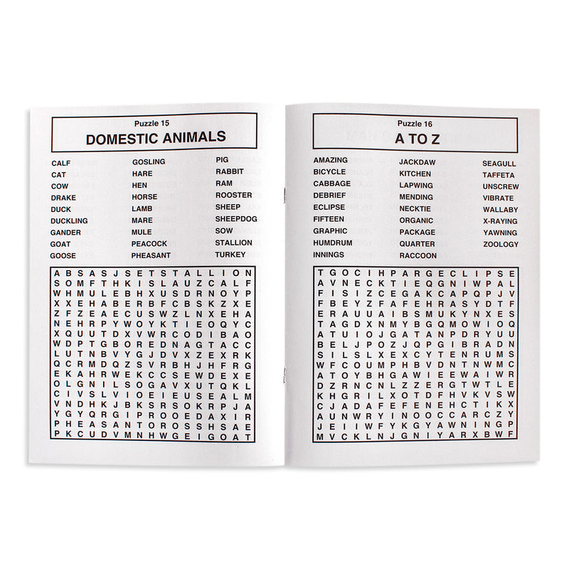 Wordsearch Yellow Puzzle Book