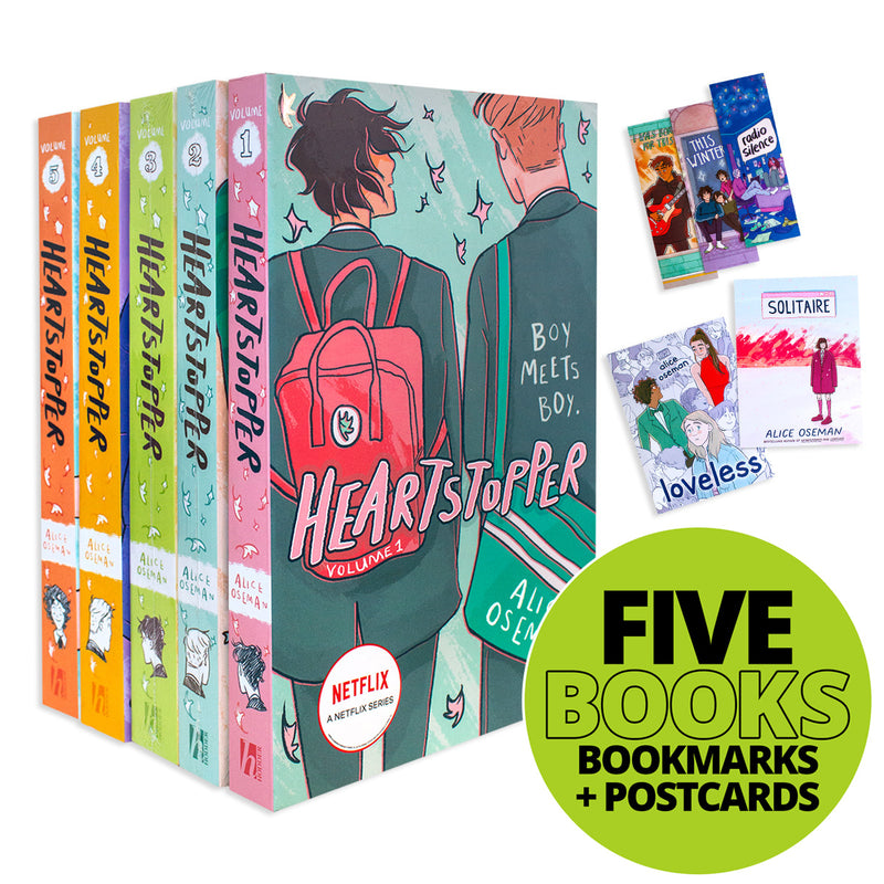 Heartstopper 5 Book Pack