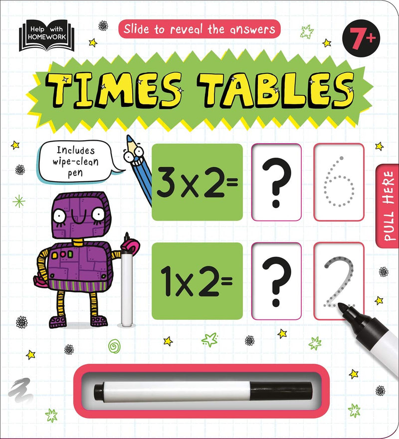 Help With Homework 7+ Times Tables