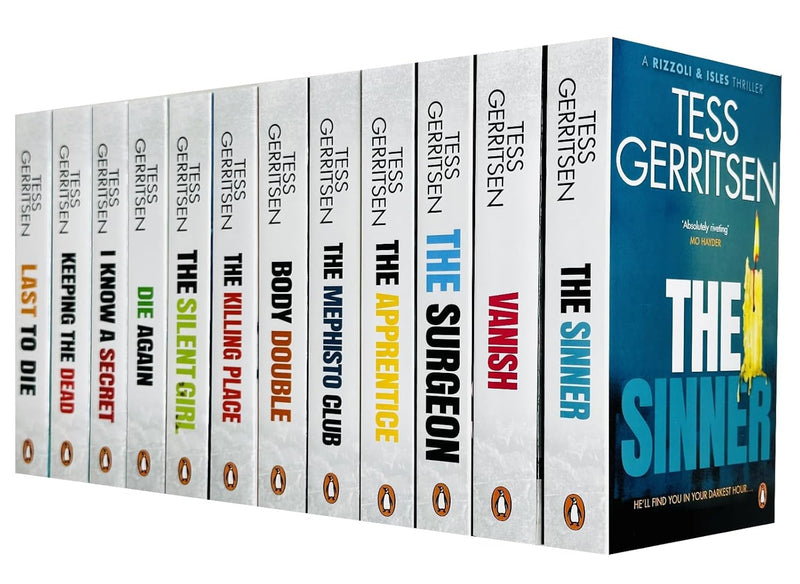 Tess Gerritsen Rizzoli & Isles Thriller 12 Book Collection