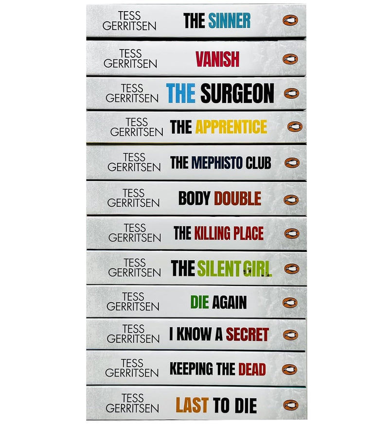 Tess Gerritsen Rizzoli & Isles Thriller 12 Book Collection