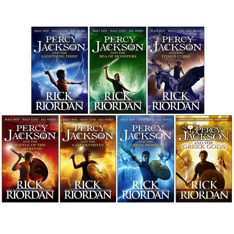 Percy Jackson 7 Book Collection