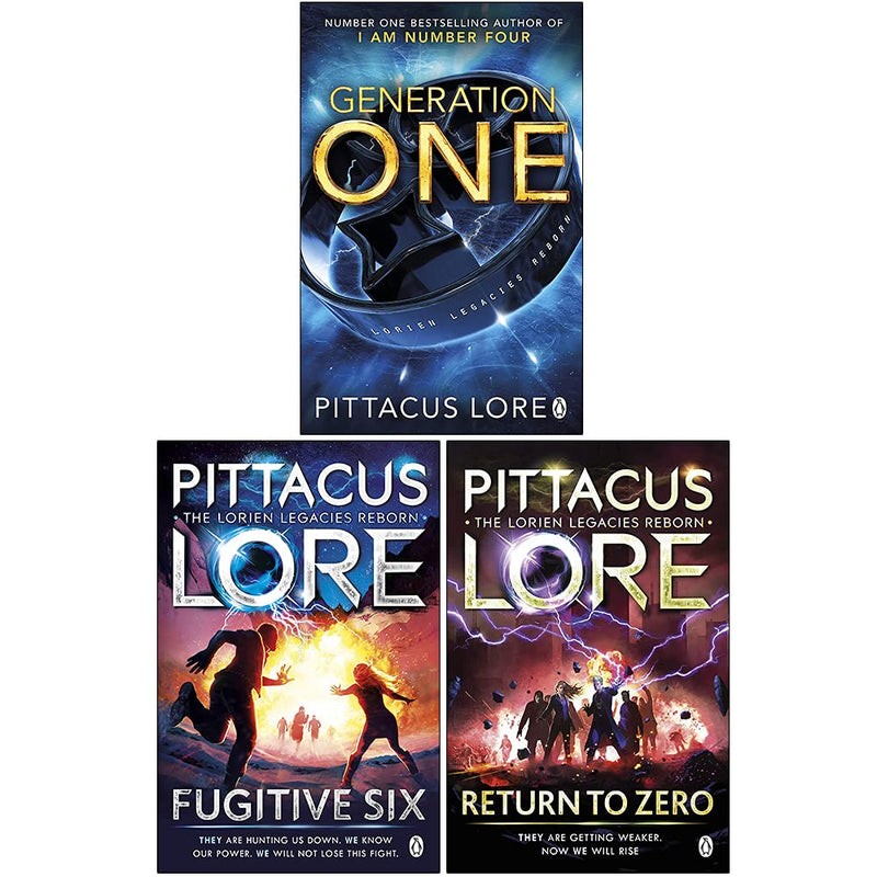 Pittacus Lore 3 Book Collection