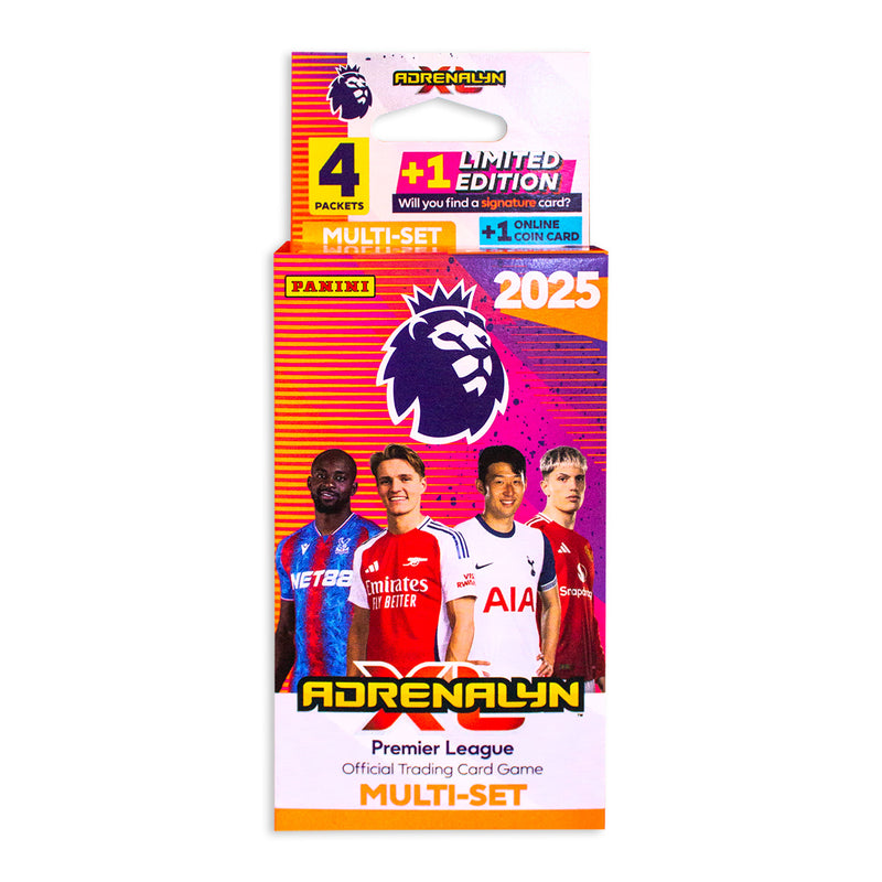 Premier League 2025 Adrenalyn Trading Card Multiset Eco Booster