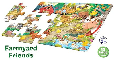 Farmyard Friends 15 Piece Floor Ages 3+ Jigsaw Puzzle