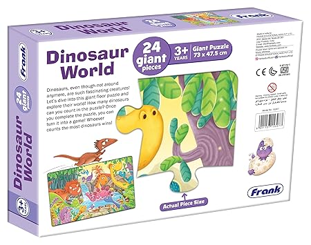 Dinosaur World 24 Piece Ages 3+ Jigsaw Puzzle