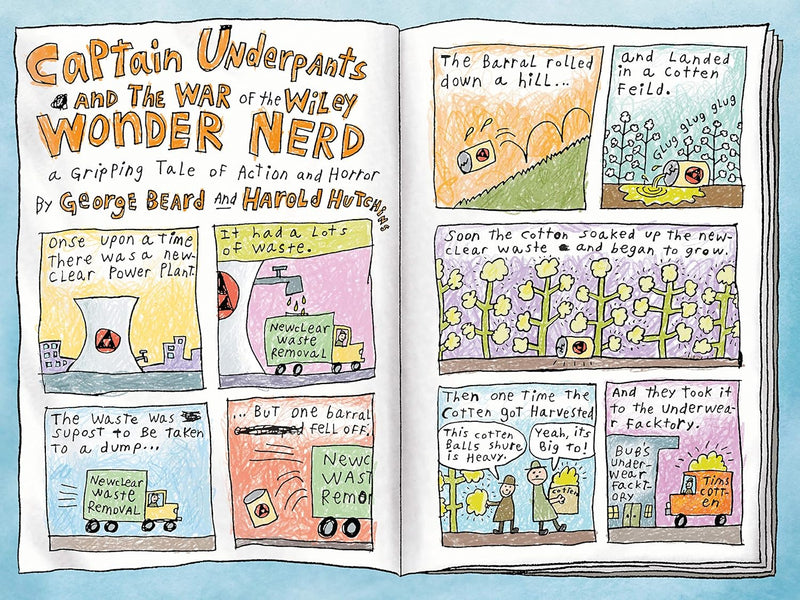 Captain Underpants: Two Super-Heroic Novels in One