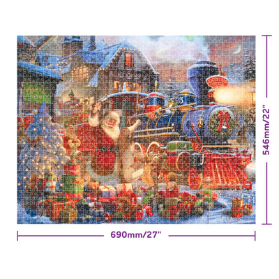 Santa Express 1000 Piece Christmas Jigsaw