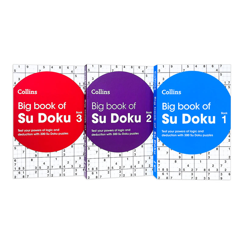 Big book of Su Doku 1,2,3 Book Pack