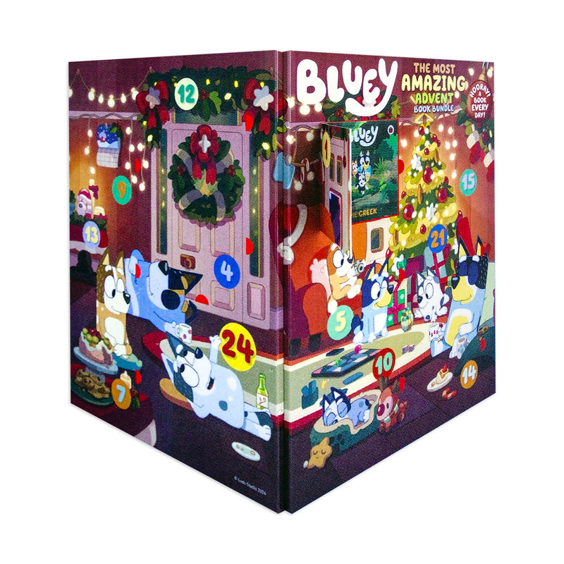 Bluey: The Most Amazing Advent Book Bundle Advent Calendar