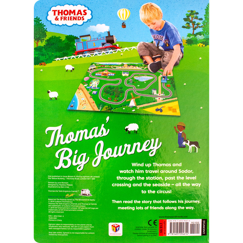 Thomas Big Journey Book And Toy