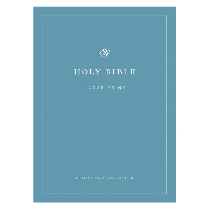 ESV Economy Bible Large Print Blue