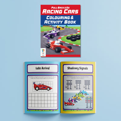 Pull Back and Go Racing Cars Activity Kit