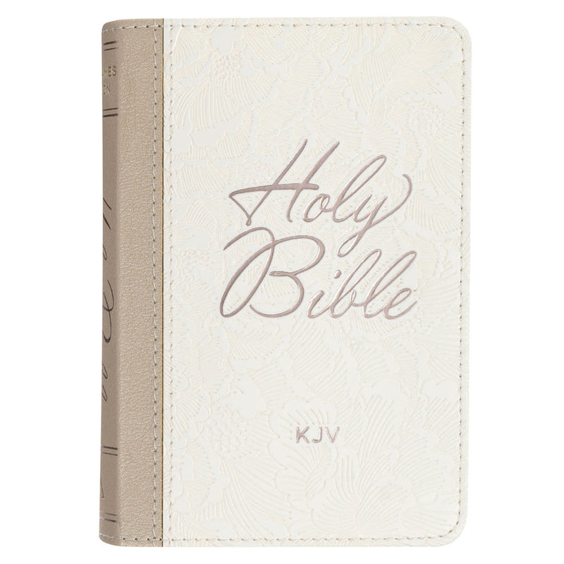 KJV Holy White Mini Bible Pocket Book