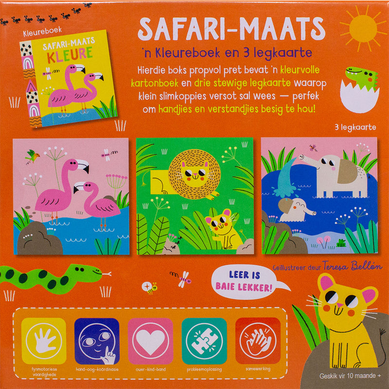 Safari-maats Kleure Box Set