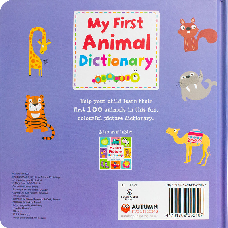 My First Animal Dictionary