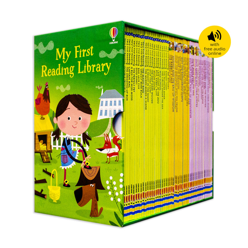 My First Reading Library 50 Book Collection Box Set [Green]