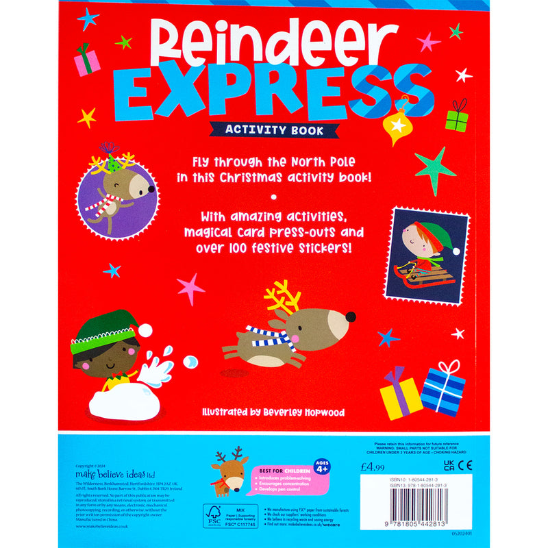 Reindeer Express Activity Book