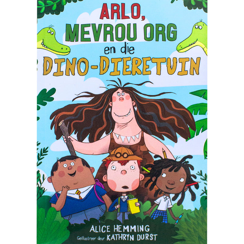 Arlo, mevrou Org en die Dino-dieretuin