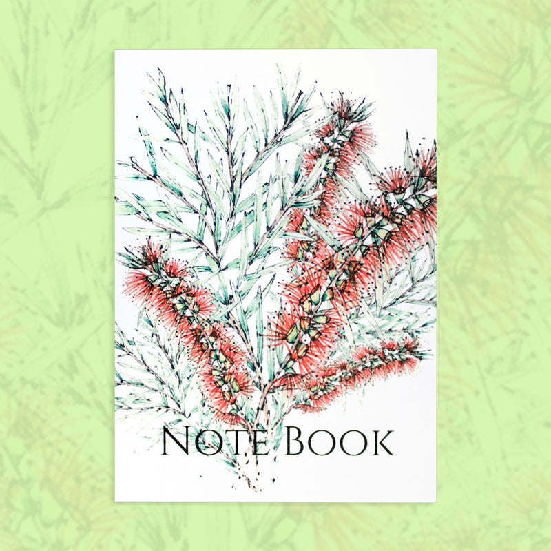 Notebook A7 Bottle Brush