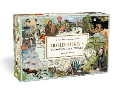 Charles Darwins Voyage 1000 Piece Jigsaw Puzzle