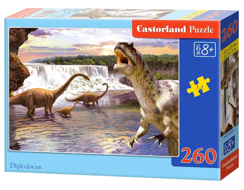 Diplodocus 260 Piece Puzzle