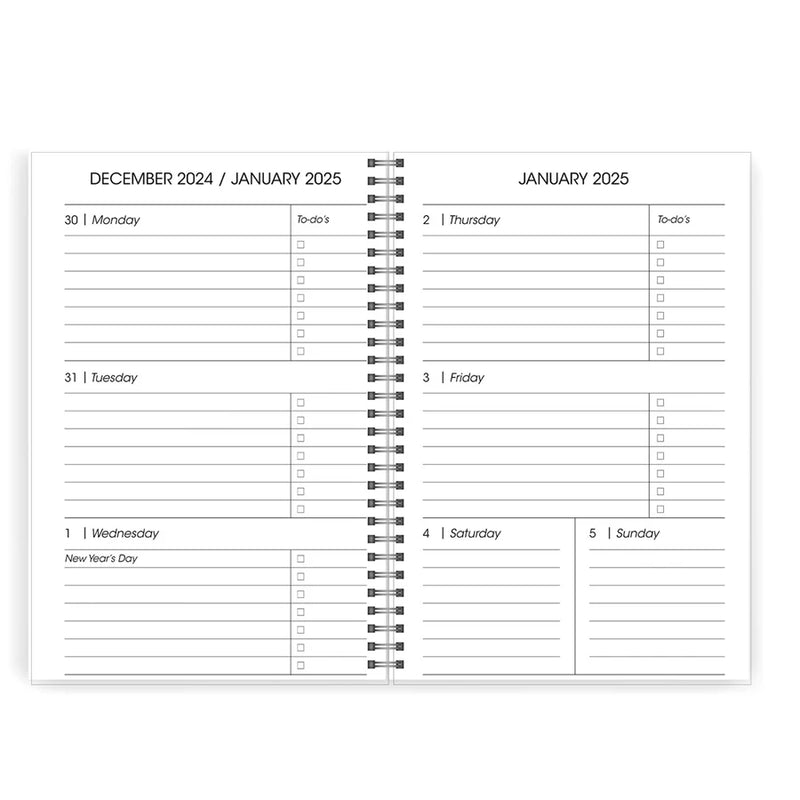 A5 Daily Planner 2025 Arches