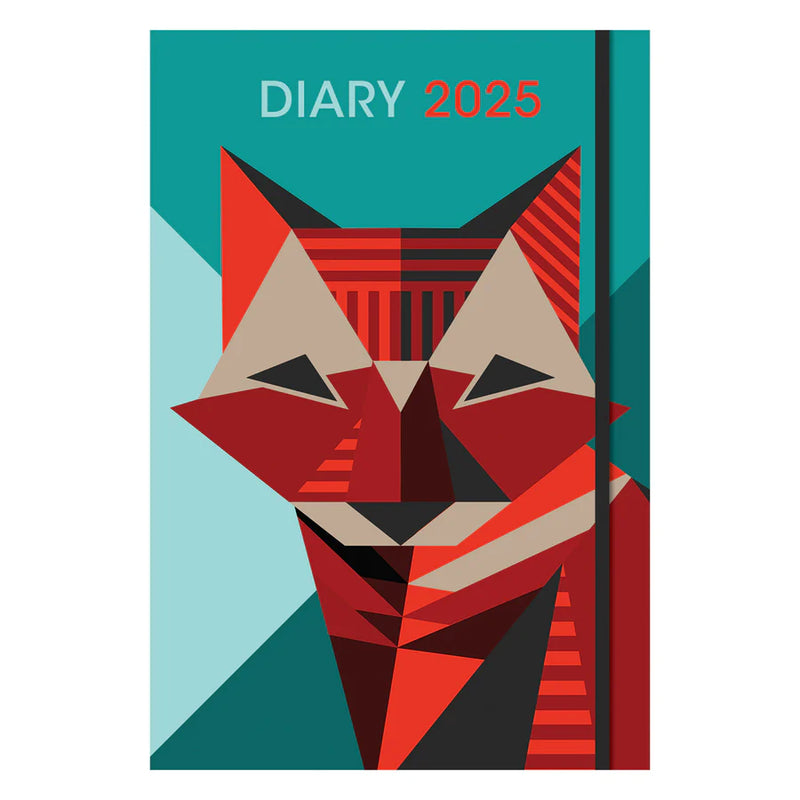 A5 Daily Planner 2025 Geo Fox