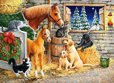 Gathering Friends 300 Piece Puzzle