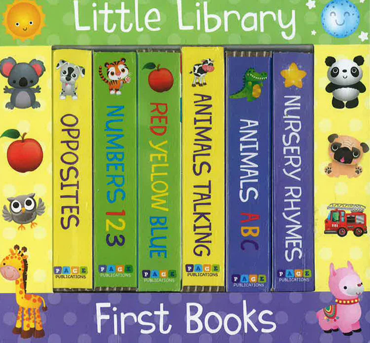 Little Library First Books 6 Book Box Set