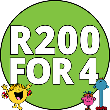 Mr Men R200 for 4