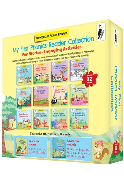 My First Phonics Sounds 12 Book Box Set