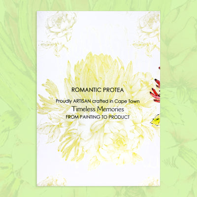 Notebook A7 Romantic Protea