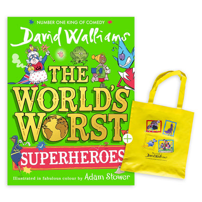 The World’s Worst Superheroes - with reading bag