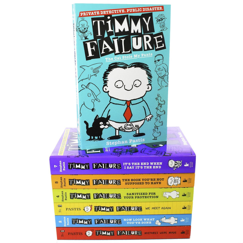 Timmy Failure: The Total Misadventures Collection 7 Book Pack