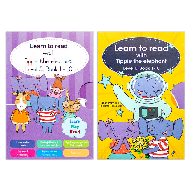 Learn To Read with Tippie 20 Book Pack (Level 5 and 6)