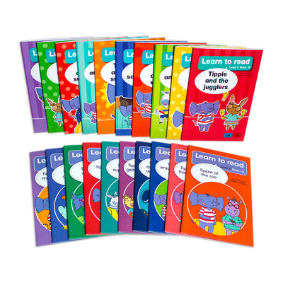 Learn To Read with Tippie 20 Book Pack (Level 5 and 6)