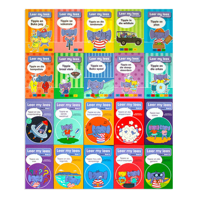 Leer My Lees Vlak 5 En 6 Tippie En Vriende 20 Book Pack